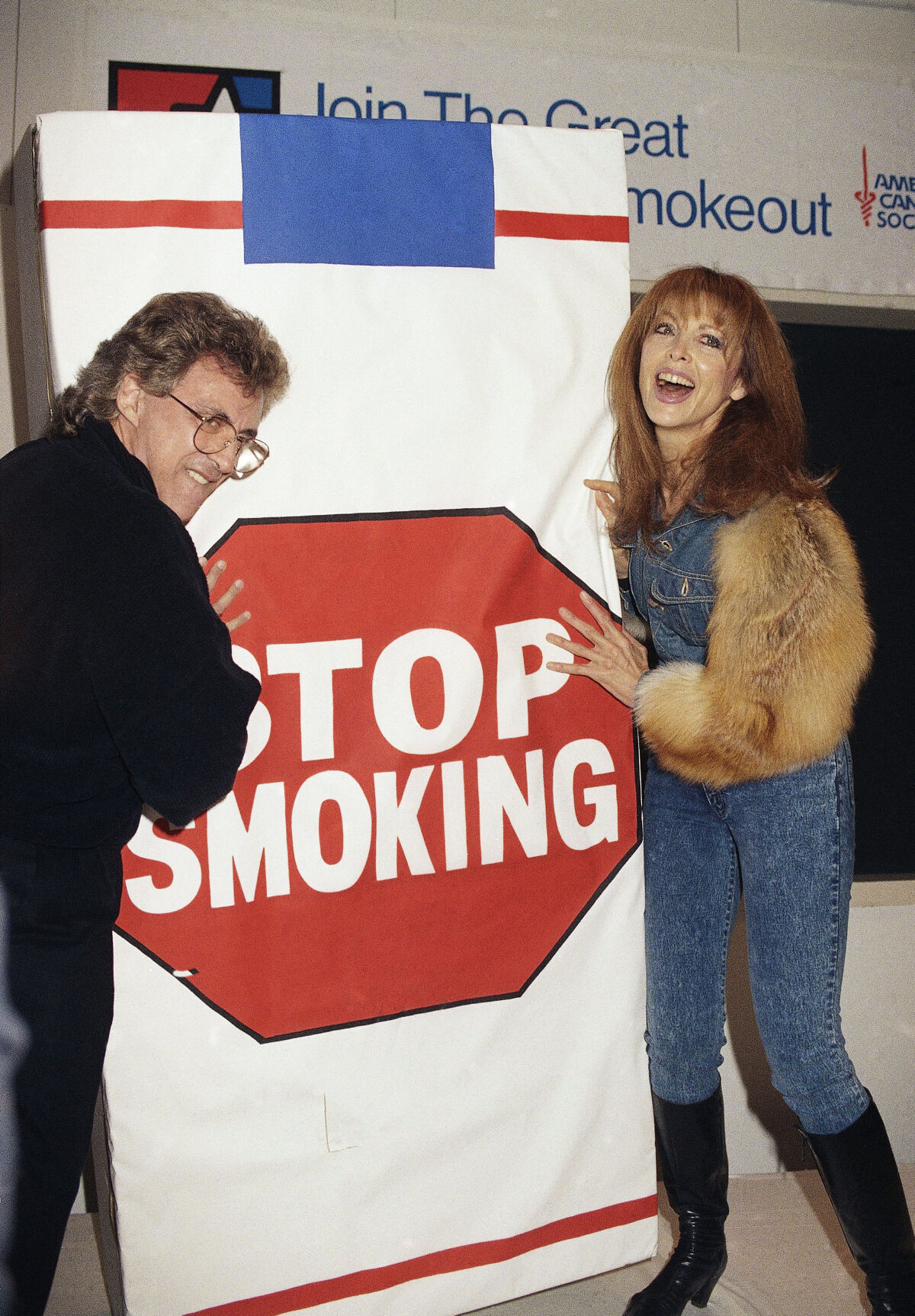 Singer Frankie Valli and Actress Tina Louise
